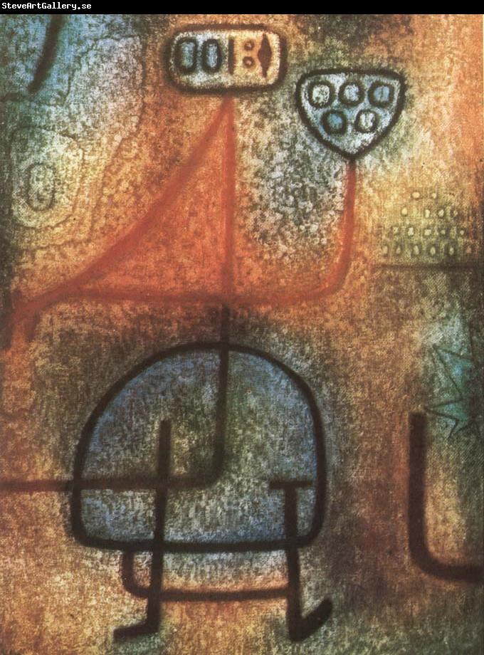 Paul Klee The handsome tradgardsarbeterskan